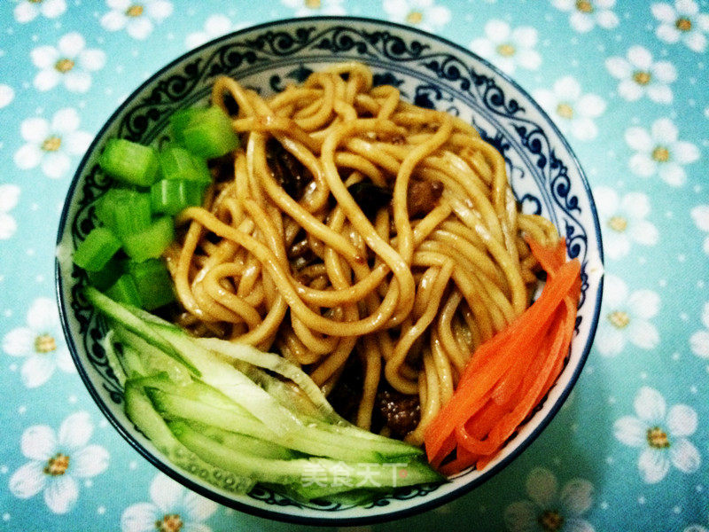 The Most Homely Beijing Delicacy-old Beijing Fried Noodles (detailed Steps) recipe