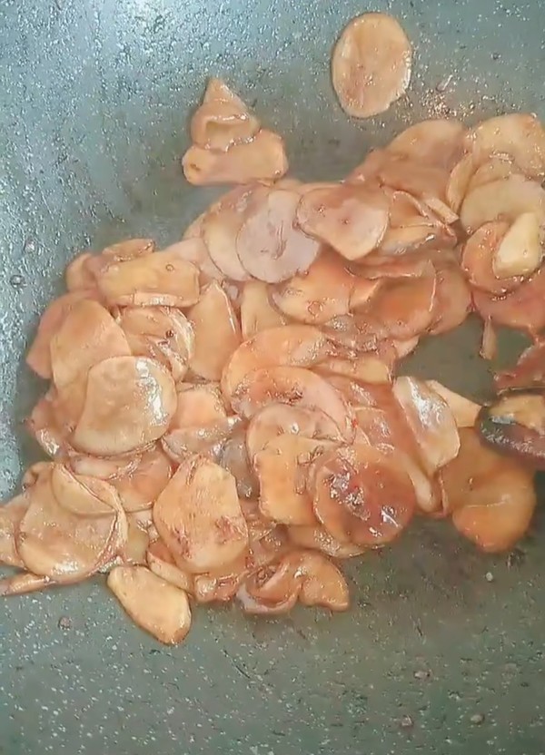 Stir-fried Pleurotus Eryngii recipe