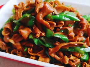 Super Spicy Fried Duck Intestines recipe