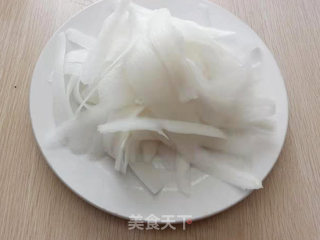 Cold Radish Slices (silk) recipe