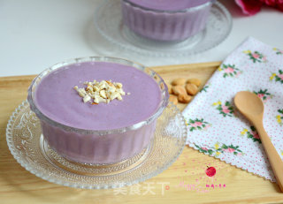 Purple Sweet Potato Milk Almond Paste recipe