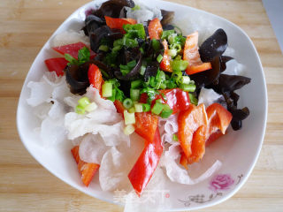 Two Ears with Scallion Oil recipe