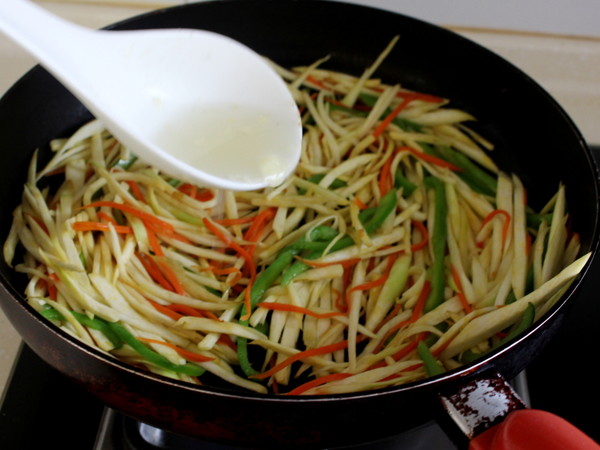 Stir-fried Shredded Pork with Rice White recipe