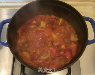 Tomato Potato Beef Pot recipe