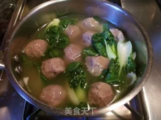 Beef Tendon Ball Soup Powder recipe