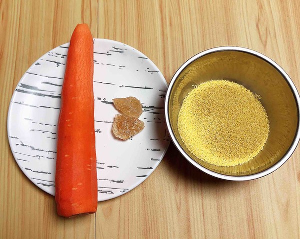 Nourishing Carrot Millet Congee recipe