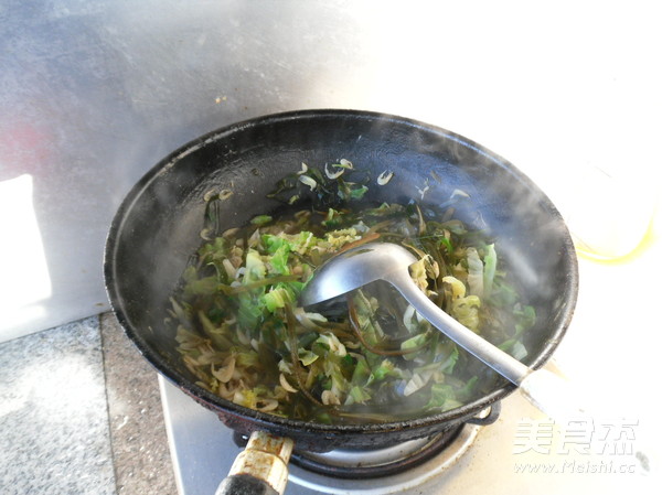 Seaweed Shredded Cabbage recipe