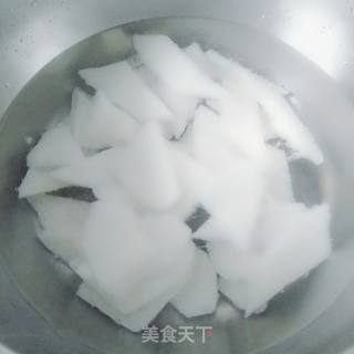 Fried Yam with Fungus recipe