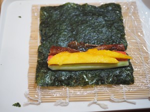 Mango Eel Sushi recipe