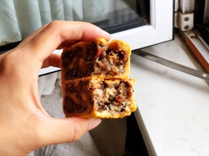 Five-core Moon Cakes (low Sugar), Quick Oil Return in One Day, Simple Low-preparation recipe