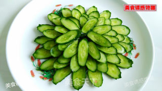 What A Beautiful Flower---cold Cucumber recipe