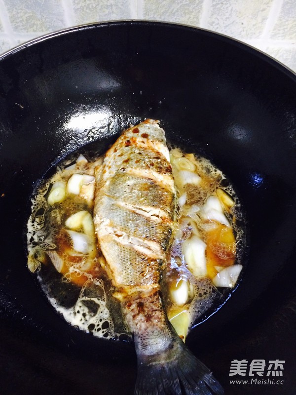 Braised Sea Bass recipe