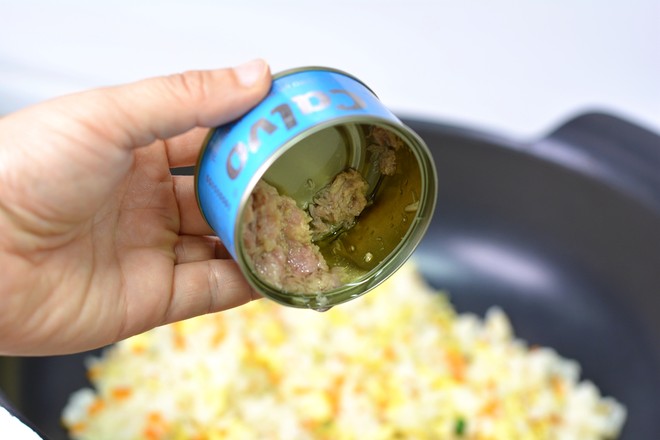 Tuna Assorted Fried Rice recipe