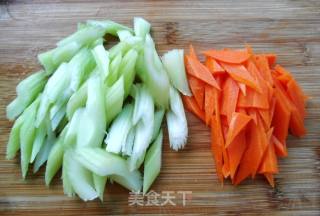 Celery Mixed with Yuba recipe