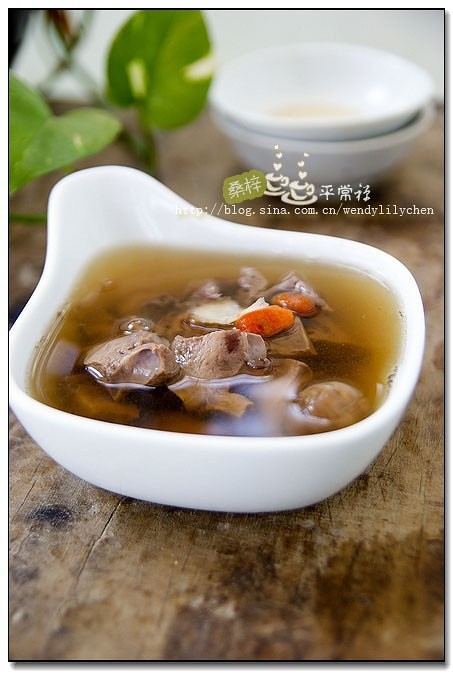 Pig Heart Stew Pot Soup recipe