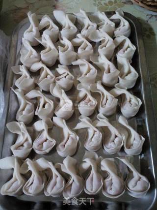Pork Scallion Wonton recipe