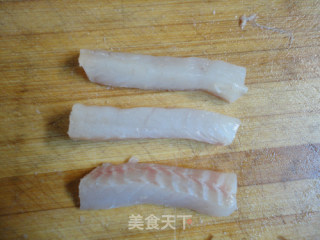 Pleurotus Eryngii Fried Sea Bass recipe