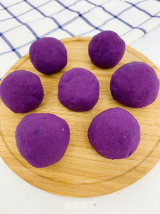 Purple Sweet Potato Fairy Bean Cake recipe