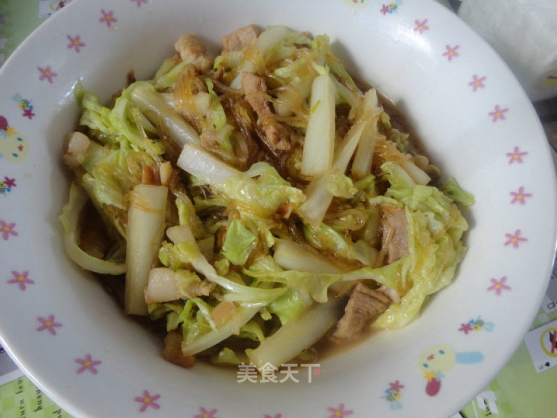 Stir-fried Cabbage Noodles recipe