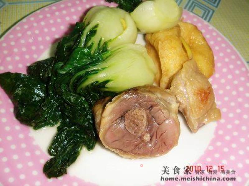 Cured Duck Mixed Pot recipe