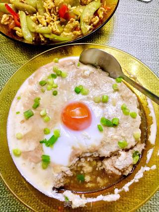 Soda Meat Steamed Salted Egg recipe