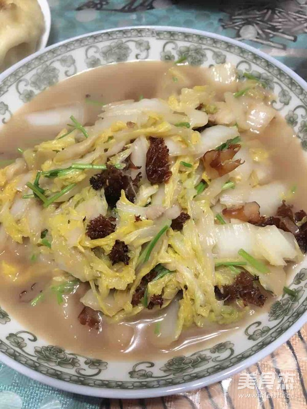 Stir-fried Jellyfish Head with Cabbage recipe