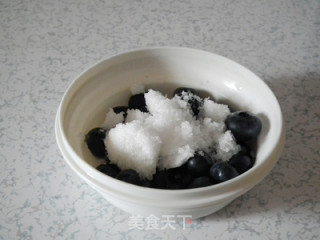 【cool in Summer---kepu Ice1510 Ice Cream Machine】----blueberry Fruit Ice Cream recipe