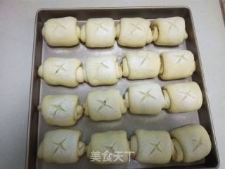 Light Cream Honey Bean Meal Buns recipe