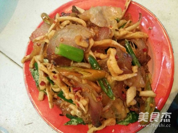 Dried Radish Twice-cooked Pork recipe