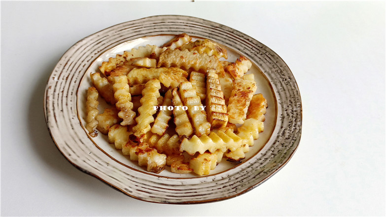Pan-fried Scalloped Potato recipe