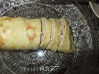 Shredded Chicken Roll recipe