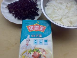 [trial Report of Shi Yunsheng's Original Soup Soup] Spirulina and Bean Curd Soup recipe