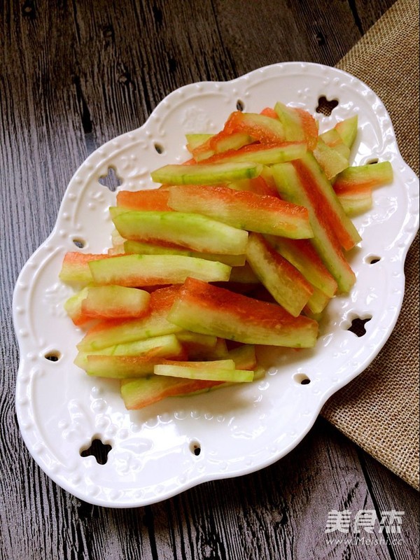 Cold Watermelon Peel recipe