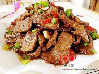 Sour and Spicy Fried Pork Liver recipe