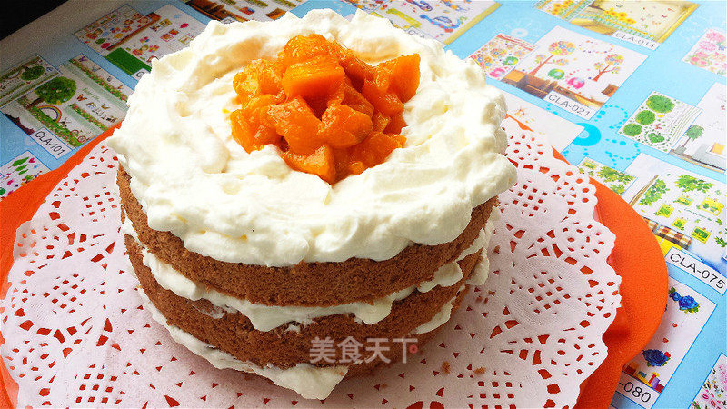 Mango Naked Cake recipe