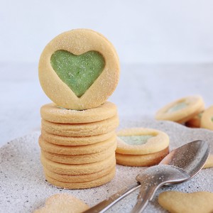 💚💚fragrant Crispy Love Cookies|quick Hand Diy Creative Sweets recipe