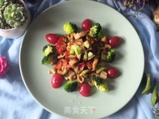 Stir-fried Lotus Root with Red Pepper recipe