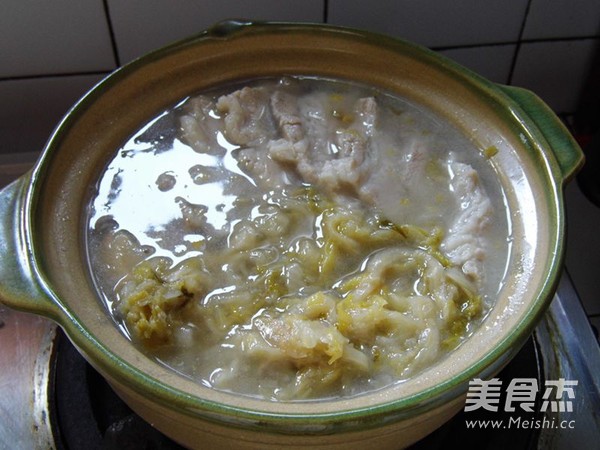 Northeast Pickled Cabbage White Pork recipe