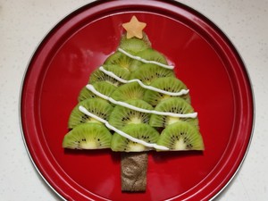 Kiwi Christmas Tree🎄 recipe