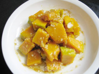 Braised Pumpkin in Oyster Sauce recipe