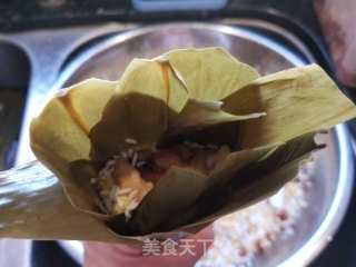 Cantonese Style Egg Yolk Meat Dumplings recipe