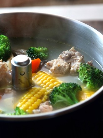 Seasonal Vegetable Chicken Soup recipe