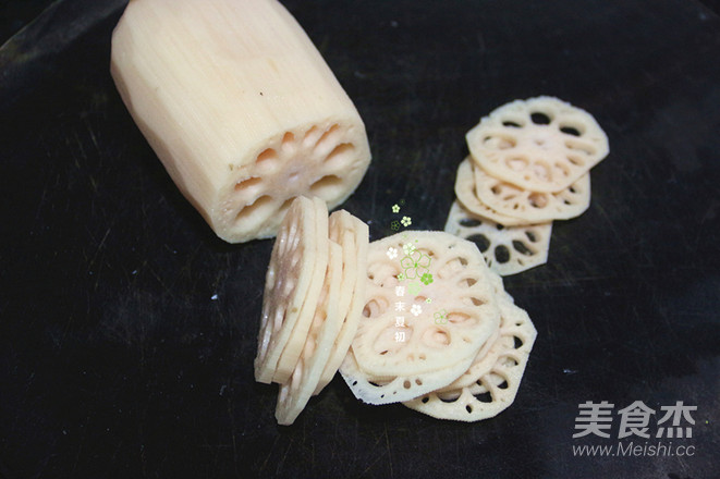 Cold and Spicy Lotus Root Slices recipe