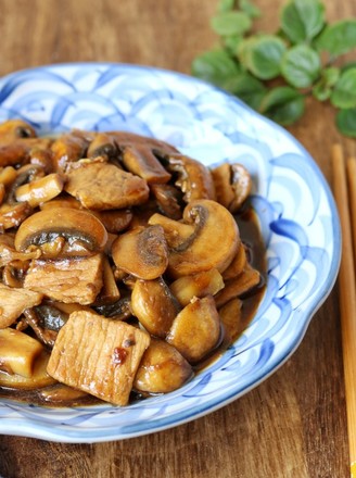 Stir-fried Pork with Mushrooms