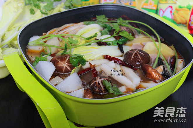 Sheep Scorpion Spicy Hot Pot recipe