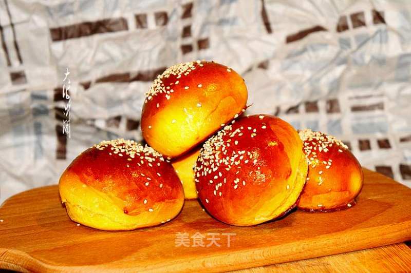 #蛋美食#pumpkin Breakfast Bag recipe