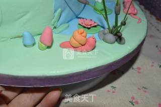 Leisure Holiday Fondant Cake recipe