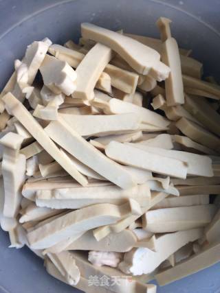 Stir-fried Bean Curd recipe