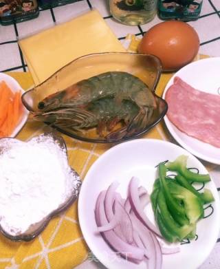 Shrimp and Bacon Pizza recipe