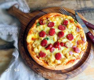 Pineapple Sausage Pizza recipe